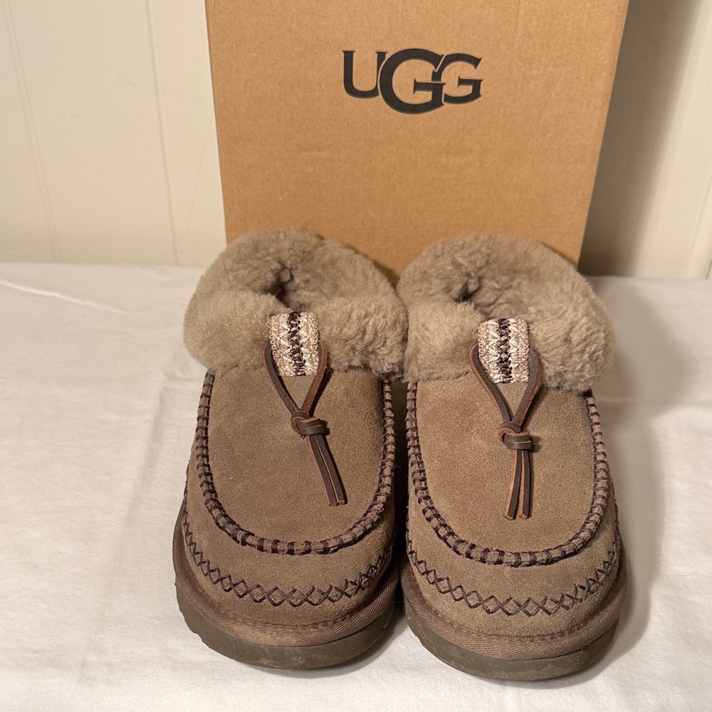 UGG Tasman Alpine Shearling Moccasin slip on